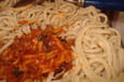 Spaghetti � la bolognaise esprit asiatique