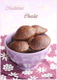 Mini madeleines au chocolat