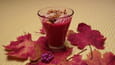Verrine � la betterave rouge et au topinambour
