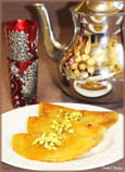 Baghrir frit � la pistache