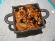 Tian de patates douces au comt� et fruits secs