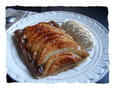 Tarte fine pommes cannelle et cr�me de marron