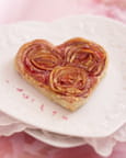 Tarte aux pommes en bouquet de roses