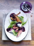 Magrets de canard sauvage et salade de pousses