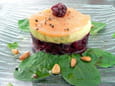 Charlotte de l�gumes au saumon fum�