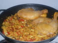 Pa�lla �pic�e et �conomique sans crevettes