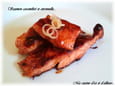 Saumon caram�lis� et citronnelle