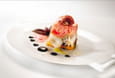 Cube de fruits de mer � l encre de seiche
