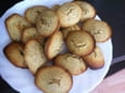 Madeleines aux pistaches