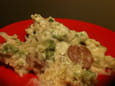 Gratin de chou romanesco � la Montbeliarde 