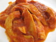Curry de lamelles d encornets