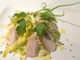 Salade croquante au  lapin