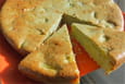 G�teau aux pommes et pistache