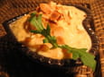 Pur�e de potimarron aux amandes effil�es