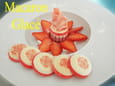 Macaron glac� citron fruits rouges