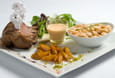 Carr� d agneau des Pyr�n�es, haricots tabernais et velout� de potiron