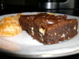 Brownie aux chocolats noir et blanc