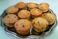 Muffins � la banane et p�pites de chocolat