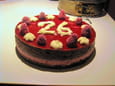 Mousse framboise chocolat