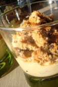 Dessert poires caramel express