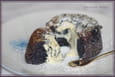 Petits moelleux aux myrtilles coeur gourmand blanc