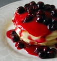 Pancakes � la ricotta et aux myrtilles