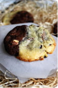 Cookies marbr�s double chocolat