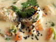 Soupe de crevettes au lait de coco
