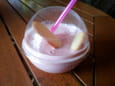 Milk shake fraise