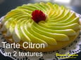 Tarte au citron double texture