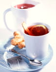 Th� aux cranberries et gingembre