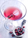 Cocktail aux Cranberries et au vermouth