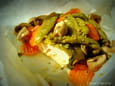 Papillote de poulet � l estragon, l�gumes croquants
