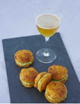 Mini whoopies tomates s�ch�es et cr�me d avocat