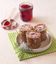 Galettes de sarrasin au saumon, aneth, ricotta et Gel�e de Groseilles Bonne Maman�, fa�on Maki