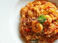 Salade de nouilles soba aux crevettes-l�gumes