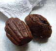 Madeleines au chocolat noir et au miel