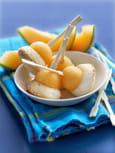Rochers noix de coco et melon de Guadeloupe