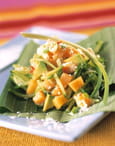 Salade �pic�e au melon philbon et cr�me de coco