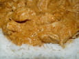 Poulet Tandoori en sauce