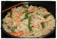 Risotto aux asperges et crevettes