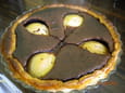 Tarte poires chocolat
