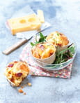 Muffins moelleux au chorizo et � l Emmentaler 