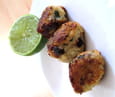Boulettes de cabillaud aux olives et au citron vert