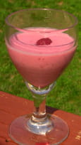Smoothie framboise-banane