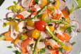 Carpaccio de salade de printemps