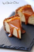 Cheesecake aux speculoos et caramel fleur de sel