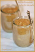 Compote ananas, rhubarbe, cannelle
