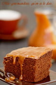 Moelleux au chocolat et caramel au beurre sal�