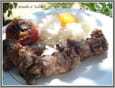 Kabab au riz